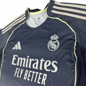 Real Madrid Camiseta 2025 2026 Segunda Azul - Camiseta Real Madrid | escamisetasfutbol