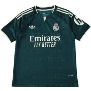 Real Madrid Camiseta 2026 2027 Segunda Verde - Camiseta Real Madrid | escamisetasfutbol