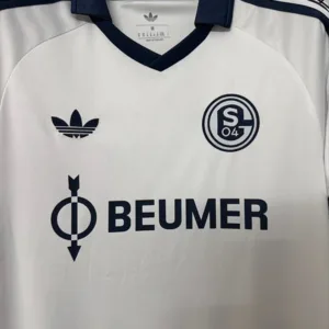 Schalke 04 Camiseta 2026 2027 Segunda Blanca - Camiseta Bundesliga Schalke 04 | escamisetasfutbol