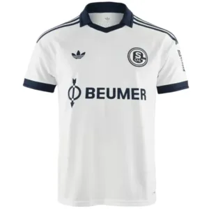 Schalke 04 Camiseta 2026 2027 Segunda Blanca - Camiseta Bundesliga Schalke 04 | escamisetasfutbol