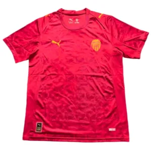 Valencia CF Camiseta 2025 2026 Segunda Roja - Camiseta La Liga Valencia CF | escamisetasfutbol