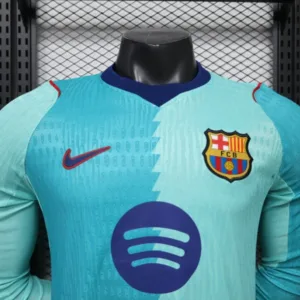 FC Barcelona Camiseta Edición Jugadores 2026 2027 Tercera Verde - Camiseta Barcelona | escamisetasfutbol