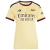 Arsenal Mujer Camiseta 2026 2027 Tercera Amarilla - Camiseta Arsenal Mujer | escamisetasfutbol