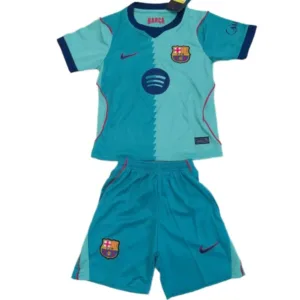 FC Barcelona Niños Conjunto 2026 2027 Tercera Púrpura - Equipacion Fc Barcelona Niños | escamisetasfutbol