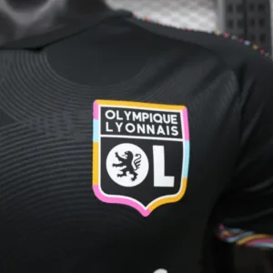Lyon Camiseta Edición Jugadores 2026 2027 Tercera Negra - Camiseta Lyon | escamisetasfutbol
