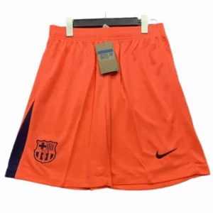 FC Barcelona Pantalones 2025 2026 Tercera Naranja - Pantaloncini FC Barcelona | escamisetasfutbol