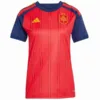 España Mujer Camiseta 2026 Casa Roja - Camiseta España Mujer Blanca | escamisetasfutbol