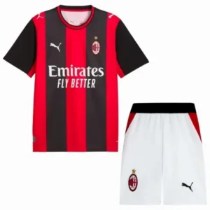 AC Milan Conjunto 2026 2027 Casa Rojo - AC Milan Barata | escamisetasfutbol