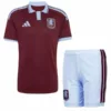Aston Villa Conjunto 2025 2026 Casa Rojo - Aston Villa Barata | escamisetasfutbol