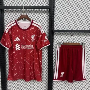 Liverpool Conjunto 2026 2027 Casa Rojo - Liverpool Barata | escamisetasfutbol