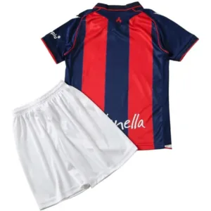 Bologna Niños Conjunto 2026 2027 Casa Rojo - Bologna Niños Barata | escamisetasfutbol