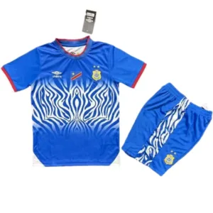 Congo Niños Conjunto 2026 Casa Azul - Congo Niños Barata | escamisetasfutbol