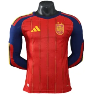 España Camiseta Edición Jugadores 2026 Casa Roja - Camiseta España | escamisetasfutbol