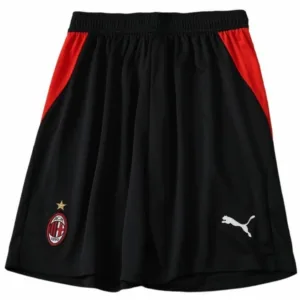 AC Milan Pantalones 2026 2027 Casa Negro - Pantalón AC Milan | escamisetasfutbol