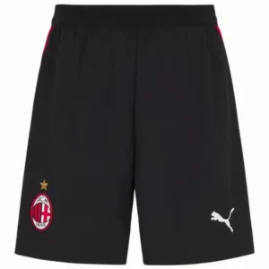 AC Milan Pantalones 2026 2027 Casa Negro - Pantalón AC Milan | escamisetasfutbol