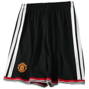 Manchester United Pantalones 2026 2027 Casa Negro - Pantalón Manchester United | escamisetasfutbol