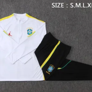 Brasil Conjunto 2026 Blanco - Brasil Barata | escamisetasfutbol