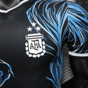 Argentina Camiseta Edición Jugadores 2026 Especial Negra - Camiseta Argentina | escamisetasfutbol