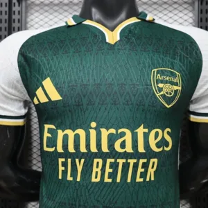Arsenal Camiseta Edición Jugadores 2026 2027 Especial Verde - Camiseta Arsenal | escamisetasfutbol