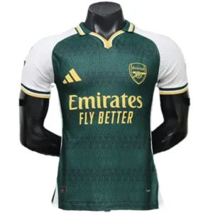 Arsenal Camiseta Edición Jugadores 2026 2027 Especial Verde - Camiseta Arsenal | escamisetasfutbol