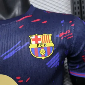 FC Barcelona Camiseta Edición Jugadores 2025 2026 Especial Azul - Camiseta Barcelona | escamisetasfutbol