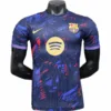 FC Barcelona Camiseta Edición Jugadores 2025 2026 Especial Azul - Camiseta Barcelona | escamisetasfutbol