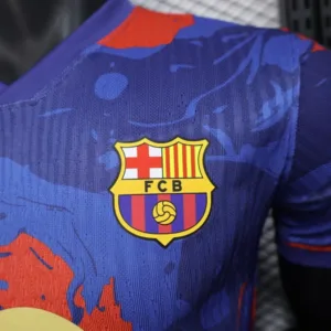 FC Barcelona Camiseta Edición Jugadores 2025 2026 Especial Azul - Camiseta Barcelona | escamisetasfutbol