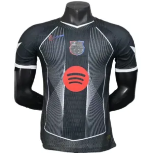 FC Barcelona Camiseta Edición Jugadores 2025 2026 Especial Negra - Camiseta Barcelona | escamisetasfutbol