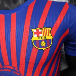 FC Barcelona Camiseta Edición Jugadores 2025 2026 Especial Roja - Camiseta Barcelona | escamisetasfutbol
