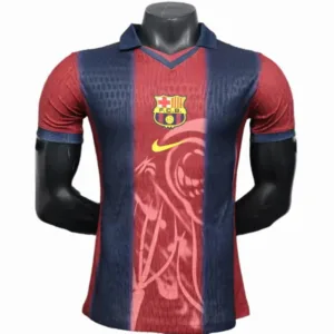 FC Barcelona Camiseta Edición Jugadores 2025 2026 Especial Roja - Camiseta Barcelona | escamisetasfutbol