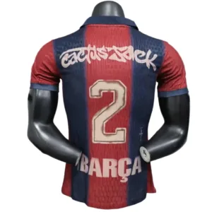 FC Barcelona Camiseta Edición Jugadores 2025 2026 Especial Roja - Camiseta Barcelona | escamisetasfutbol
