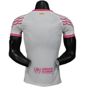 FC Barcelona Camiseta Edición Jugadores 2025 2026 Especial Rosa - Camiseta Barcelona | escamisetasfutbol