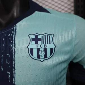 FC Barcelona Camiseta Edición Jugadores 2025 2026 Especial Verde - Camiseta Barcelona | escamisetasfutbol
