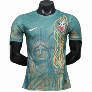 Estados Unidos Camiseta Edición Jugadores 2026 Especial Verde - Camiseta Estados Unidos Mundial 2026 | escamisetasfutbol