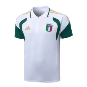 Italia Polo 2026 Blanco - Equipación Italia | escamisetasfutbol