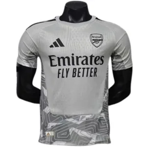 Arsenal Camiseta Edición Jugadores 2026 2027 Portero Gris - Camiseta Arsenal | escamisetasfutbol