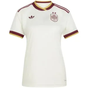 España Mujer Camiseta 2026 Segunda Blanca - Camiseta España Mujer Blanca | escamisetasfutbol