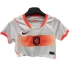 Países Bajos Mujer Camiseta 2026 Segunda Blanca - Camiseta Paises Bajos Mujer | escamisetasfutbol