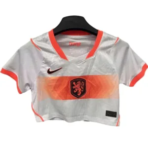 Países Bajos Mujer Camiseta 2026 Segunda Blanca - Camiseta Paises Bajos Mujer | escamisetasfutbol