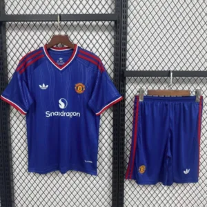 Manchester United Conjunto 2026 2027 Segunda Azul - Manchester United Barata | escamisetasfutbol