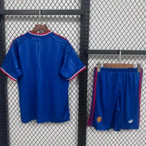 Manchester United Conjunto 2026 2027 Segunda Azul - Manchester United Barata | escamisetasfutbol