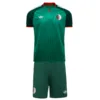 Argelia Niños Conjunto 2026 Segunda Verde - Argelia Niños Barata | escamisetasfutbol