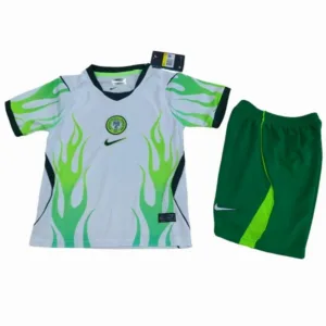Nigeria Niños Conjunto 2026 Segunda Blanco - Nigeria Niños Barata | escamisetasfutbol