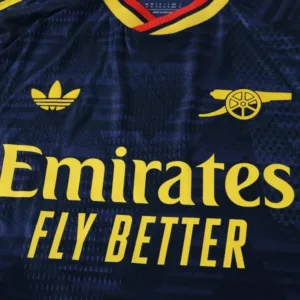 Arsenal Camiseta Edición Jugadores 2026 2027 Segunda Azul - Camiseta Arsenal | escamisetasfutbol