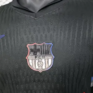 FC Barcelona Camiseta Edición Jugadores 2024 2025 Segunda Negra - Camiseta Barcelona | escamisetasfutbol