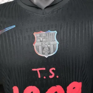FC Barcelona Camiseta Edición Jugadores 2024 2025 Segunda Negra - Camiseta Barcelona | escamisetasfutbol