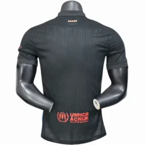 FC Barcelona Camiseta Edición Jugadores 2024 2025 Segunda Negra - Camiseta Barcelona | escamisetasfutbol