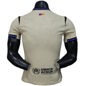 FC Barcelona Camiseta Edición Jugadores 2025 2026 Segunda Amarilla - Camiseta Barcelona | escamisetasfutbol