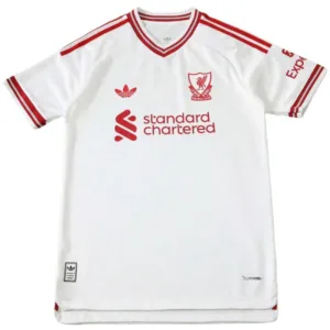 Liverpool Camiseta Edición Jugadores 2026 2027 Segunda Blanca - Camiseta Liverpool | escamisetasfutbol