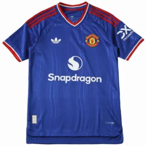 Manchester United Camiseta Edición Jugadores 2026 2027 Segunda Azul - Camiseta Manchester United | escamisetasfutbol